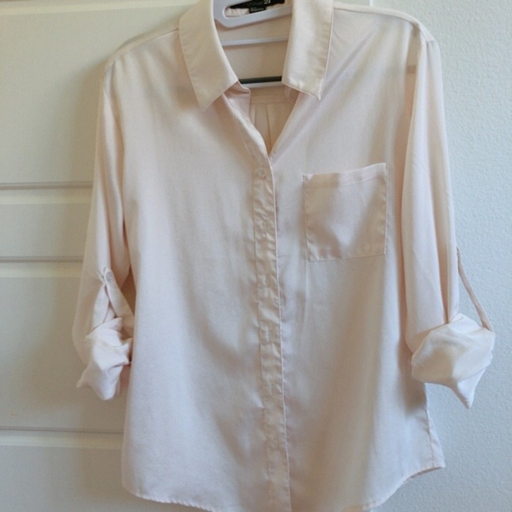 Forever21, light Shirt Size S - Picture 2 of 7
